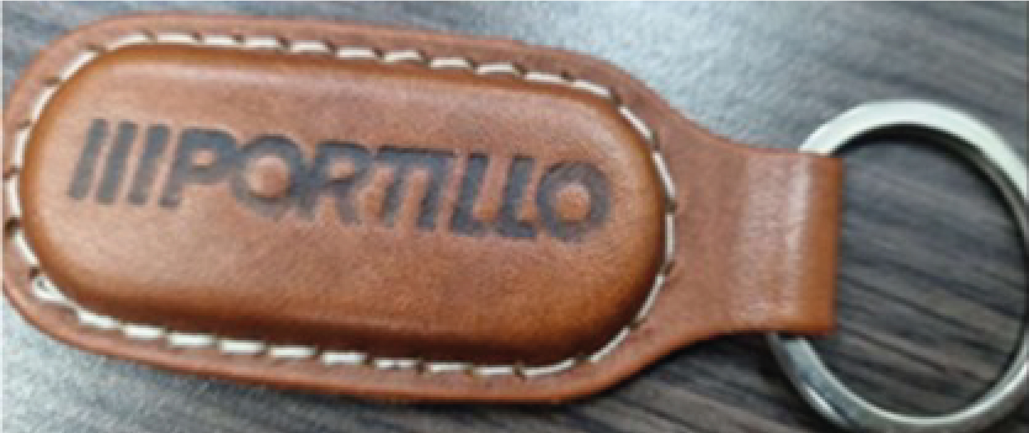 Llavero Cuero impreso