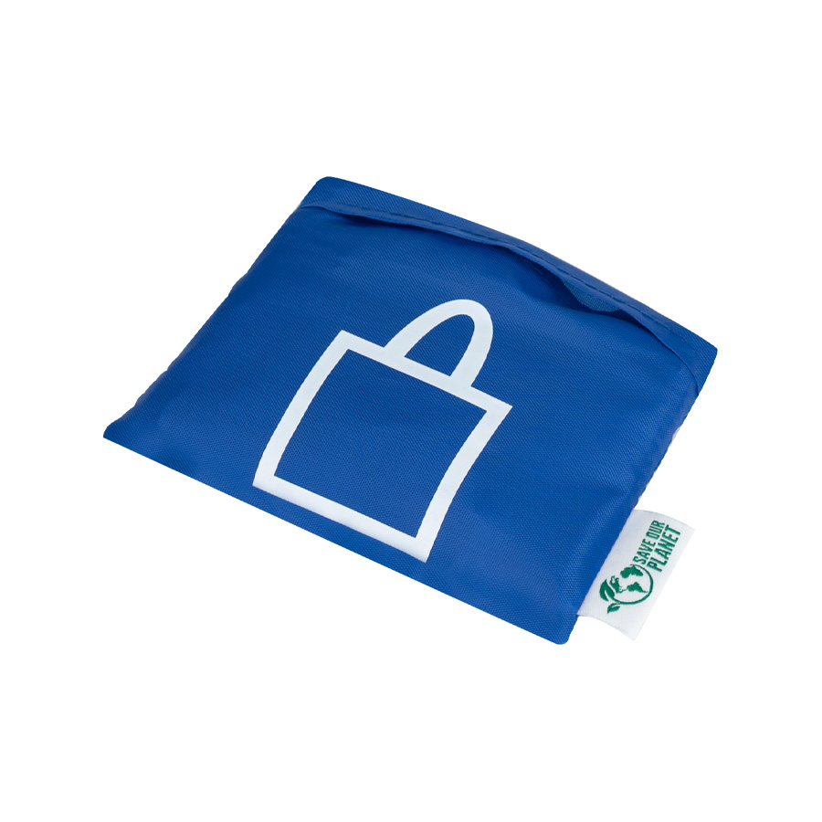 Bolsa de compras compactable en tela RPET