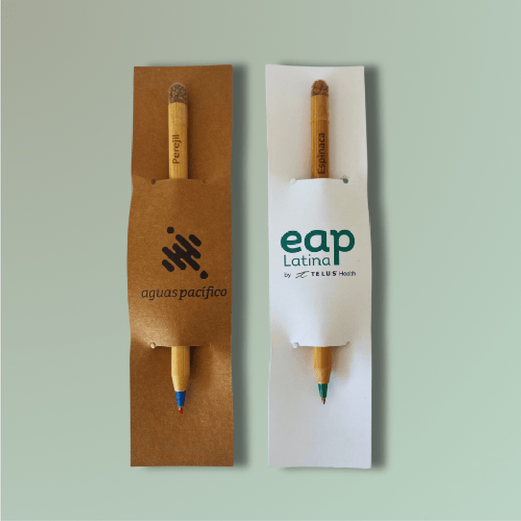 Boliseed bolígrafo con semillas