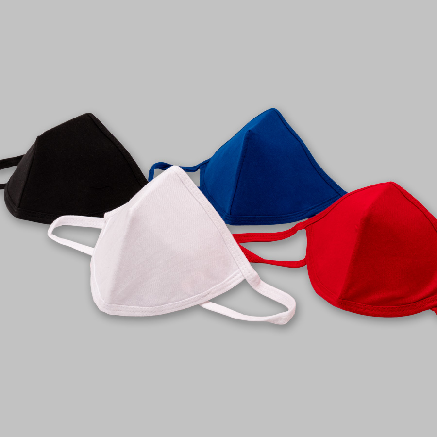 Mascarilla de 1 capa 100% Algodón, para niños.