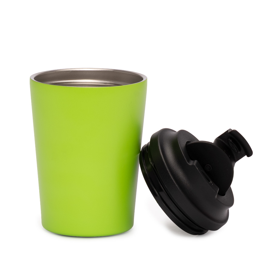 Mug térmico metálico doble pared 